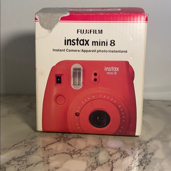 Fujifilm Other - Fujifilm Instax mini 8 raspberry Polaroid Camera
